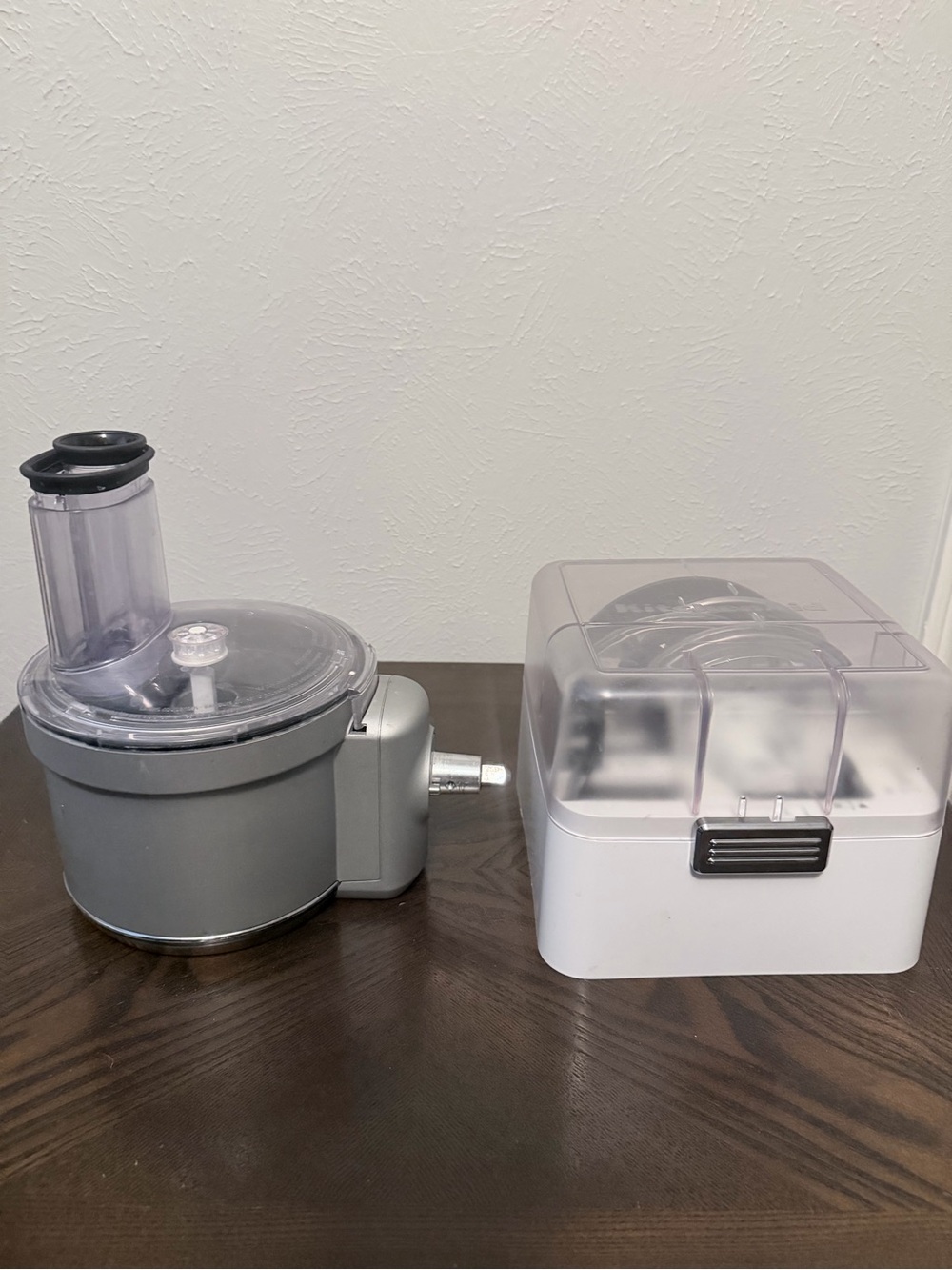 Kitchen Aid Food Processor attachment - all blades included with case